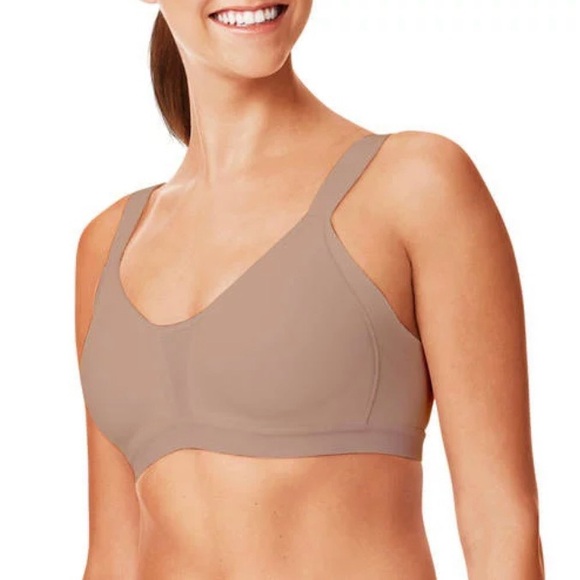 NWT Warner’s No Side Effects High-Impact Sport Bra WA1251 Medium 34 36 B C D Cup - Picture 1 of 6